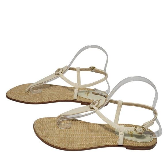 Sam Edelman Sandals Womens Size 8 M Gigi Signet Ankle Strap Modern Ivory NWOB - Picture 7 of 15